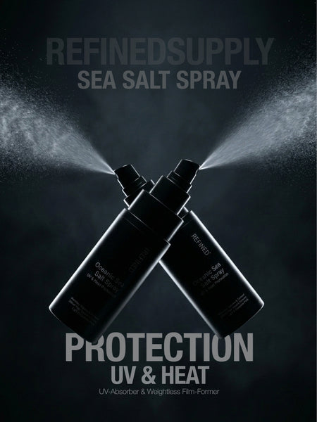 Refined Oceanic Sea Salt Spray with UV & Heat Protection (Large)