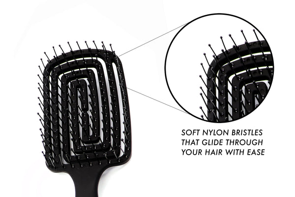 Refined Supply Premium Vented Detangling Hair Brush